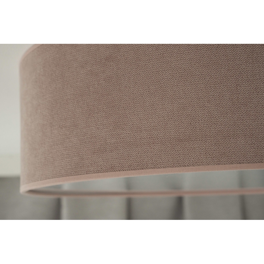 Duolla - Plafón LED CORTINA LED/26W/230V diá. 45 cm 4000K rosa