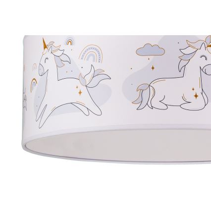 Duolla - Plafón LED infantil CORTINA LED/26W/230V diá. 40 cm 4000K