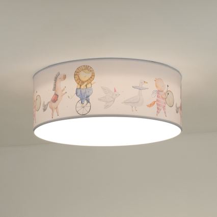 Duolla - Plafón LED infantil CORTINA LED/26W/230V diá. 40 cm 4000K
