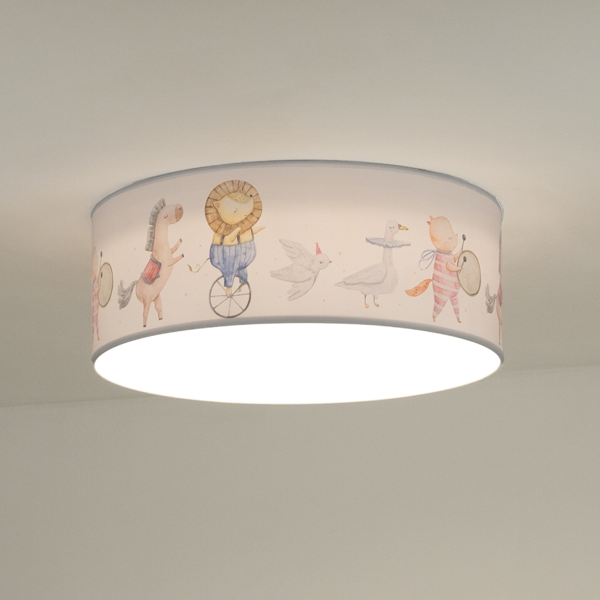 Duolla - Plafón LED infantil CORTINA LED/26W/230V diá. 40 cm 4000K