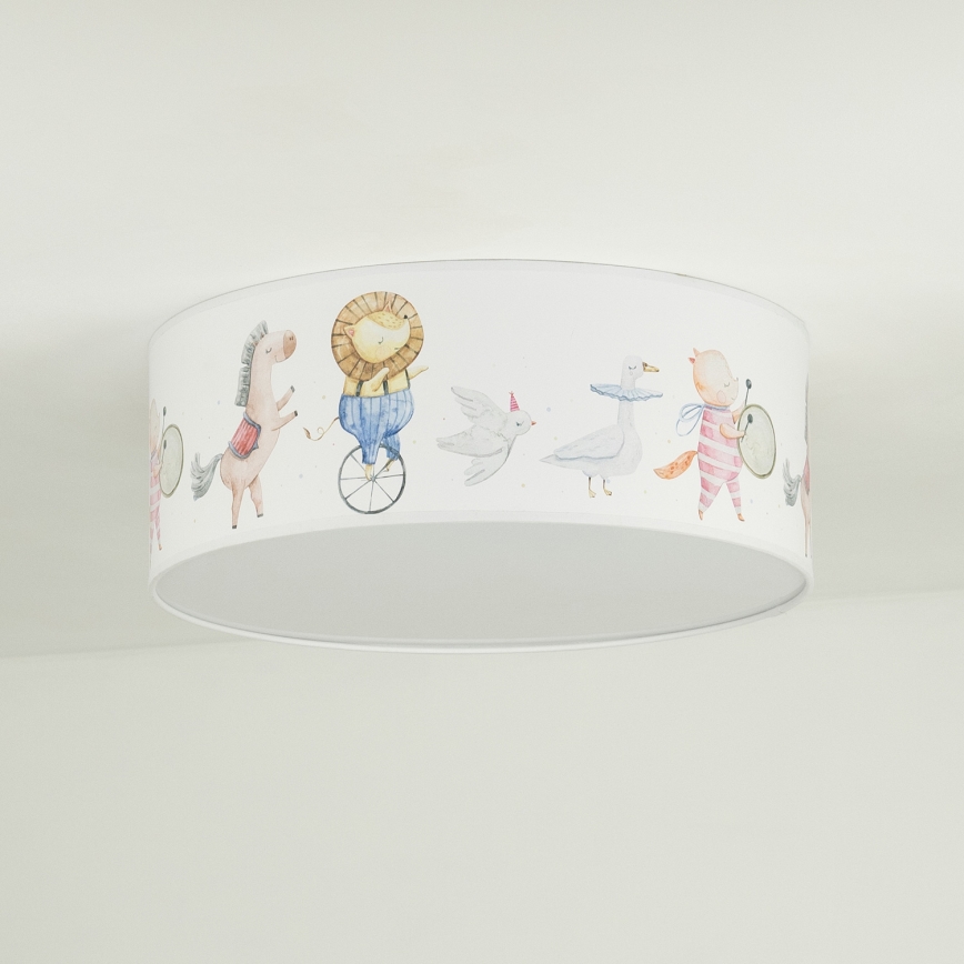 Duolla - Plafón LED infantil CORTINA LED/26W/230V diá. 40 cm 4000K