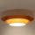 Duolla - Plafón LED LUNETA LED/26W/230V diá. 60 cm 4000K color crema/dorado/beige