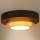 Duolla - Plafón LED LUNETA LED/26W/230V diá. 60 cm 4000K marrón/dorado/color crema
