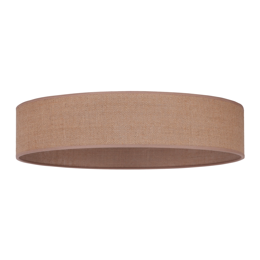 Duolla - Plafón LED ROLLER LED/24W/230V claro diá. 45 cm marrón