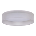 Duolla - Plafón LED ROLLER LED/24W/230V d. 45 cm gris claro