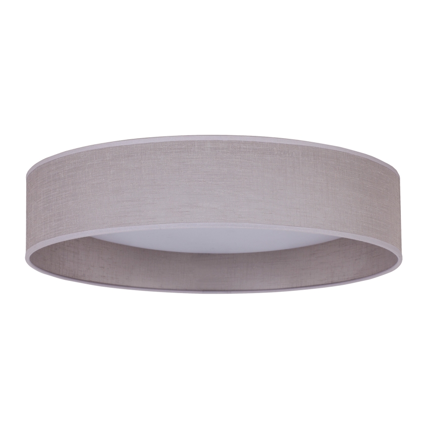 Duolla - Plafón LED ROLLER LED/24W/230V d. 45 cm gris claro
