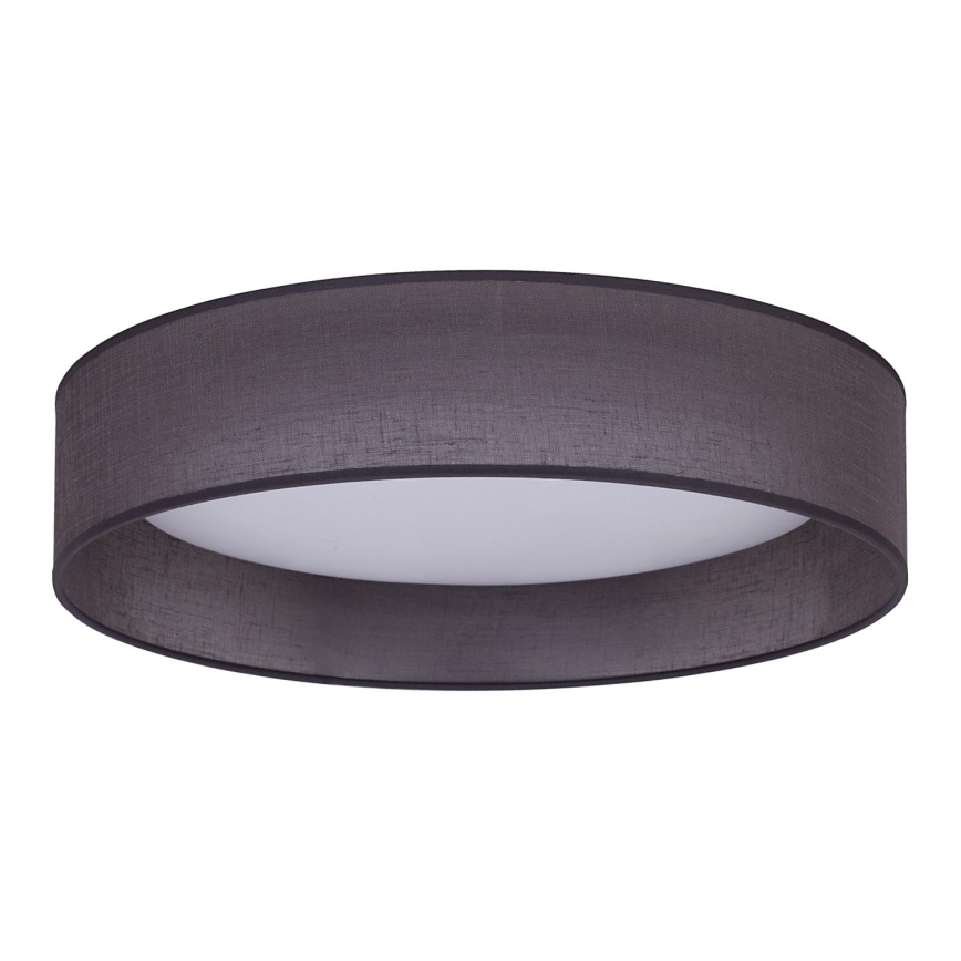 Duolla - Plafón LED ROLLER LED/24W/230V diá. 45 cm antracita