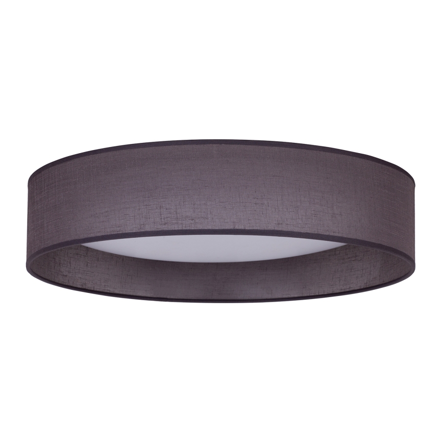 Duolla - Plafón LED ROLLER LED/24W/230V diá. 45 cm antracita