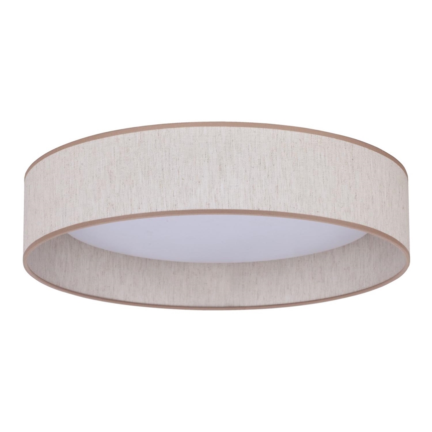 Duolla - Plafón LED ROLLER LED/24W/230V diá. 45 cm beige