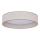 Duolla - Plafón LED ROLLER LED/24W/230V diá. 45 cm beige