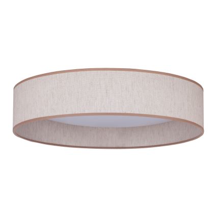 Duolla - Plafón LED ROLLER LED/24W/230V diá. 45 cm beige