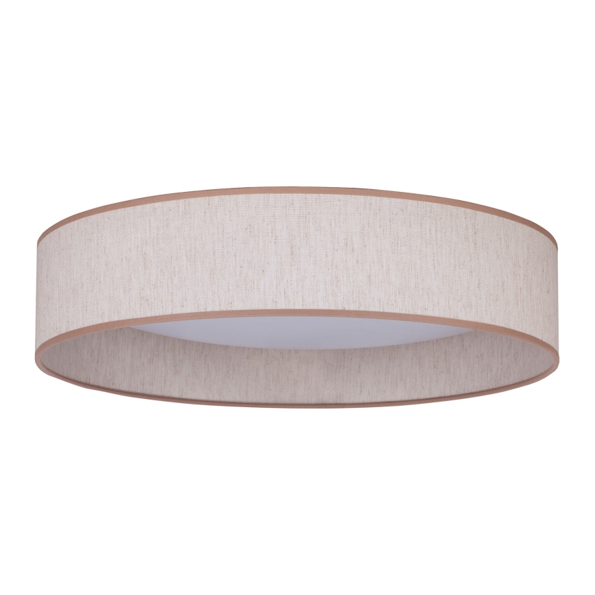 Duolla - Plafón LED ROLLER LED/24W/230V diá. 45 cm beige
