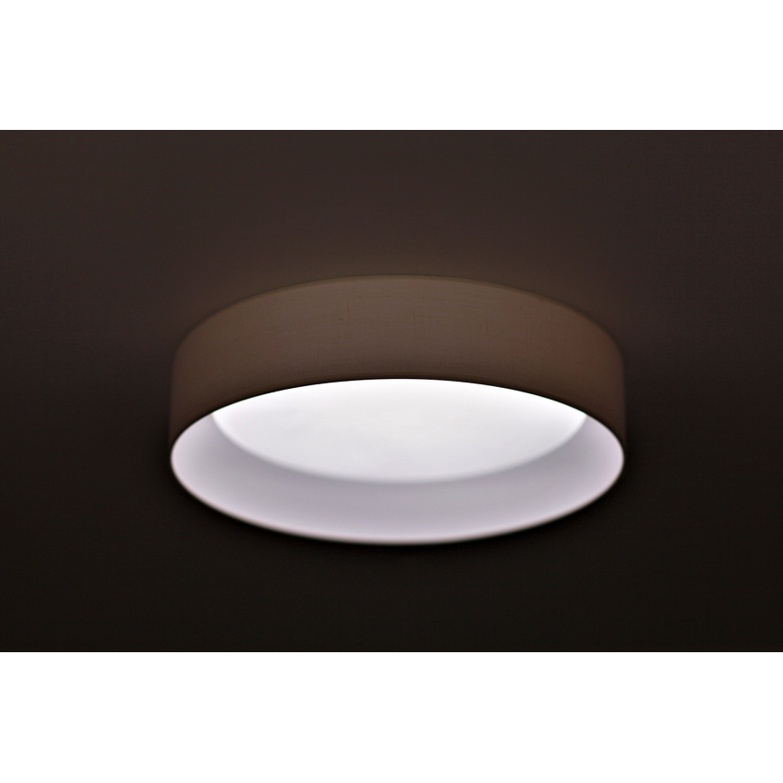 Duolla - Plafón LED ROLLER LED/24W/230V diá. 45 cm color crema