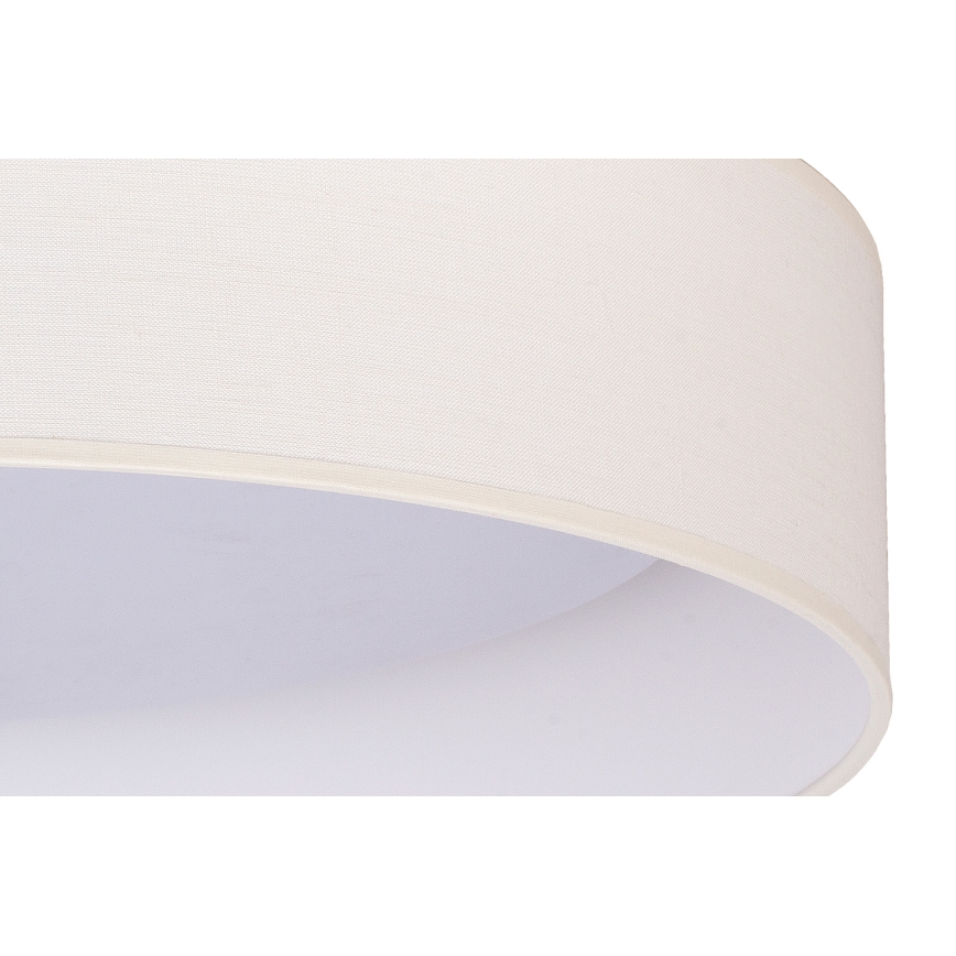 Duolla - Plafón LED ROLLER LED/24W/230V diá. 45 cm color crema