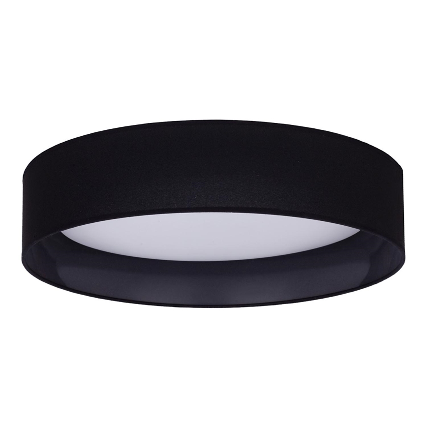 Duolla - Plafón LED ROLLER LED/24W/230V diá. 45 cm negro