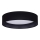 Duolla - Plafón LED ROLLER LED/24W/230V diá. 45 cm negro