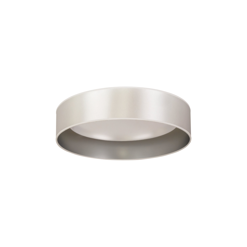 Duolla - Plafón LED ROLLER LED/24W/230V diá. 45 cm plata