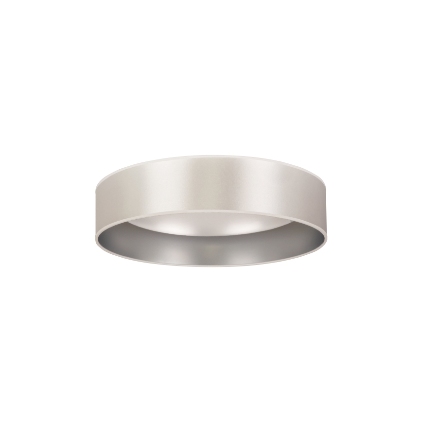 Duolla - Plafón LED ROLLER LED/24W/230V diá. 45 cm plata