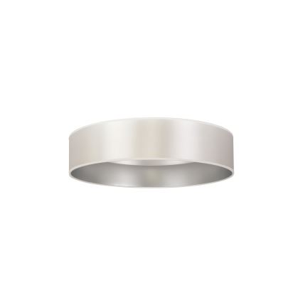 Duolla - Plafón LED ROLLER LED/24W/230V diá. 45 cm plata