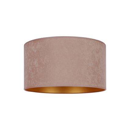 Duolla - Plafón ROLLER 1xE27/15W/230V diá. 40 cm beige/dorado