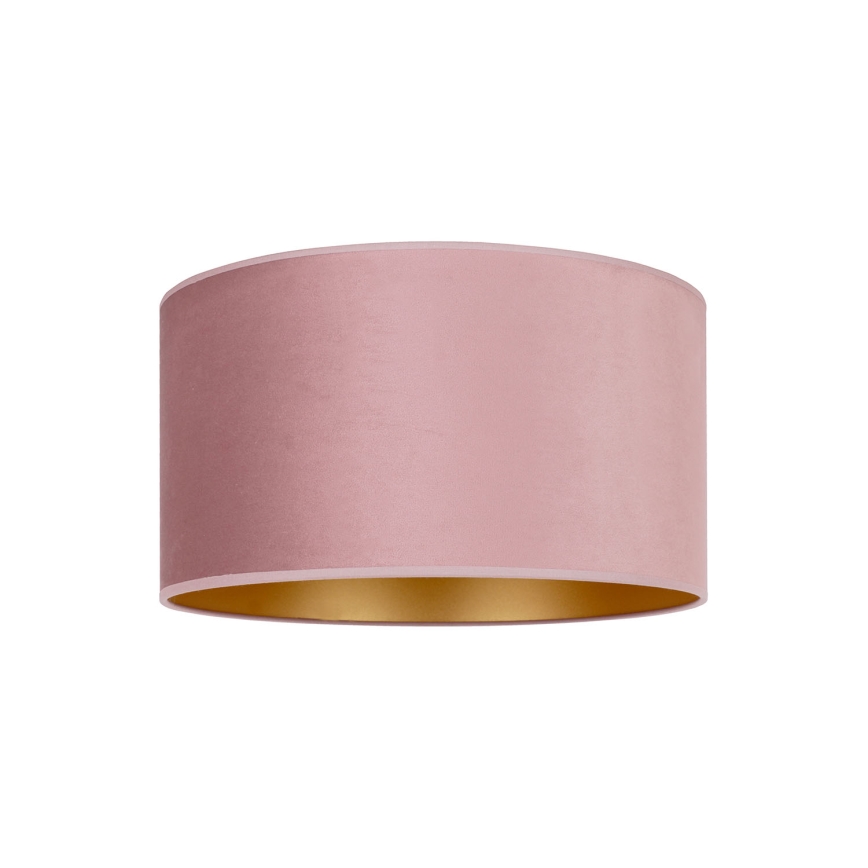 Duolla - Plafón ROLLER 1xE27/15W/230V diá. 40 cm rosa/dorado