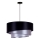 Duolla - Plafón TRIO 1xE27/15W/230V diá. 60 cm azul/plata