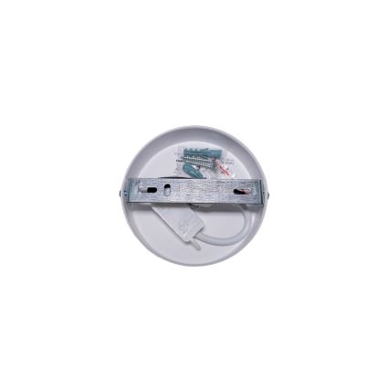 Duolla - Plafón YUTE TRIO 1xE27/15W/230V diá. 45 cm marrón/gris/beige