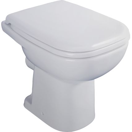 Duravit 21080900002 - Inodoro de suelo D-CODE cerámica/blanco brillante