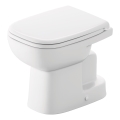 Duravit 21100100002 - Inodoro de pie D-CODE cerámica/blanco brillante