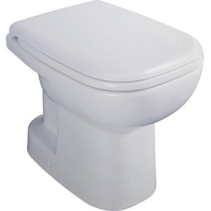 Duravit 21100100002 - Inodoro de pie D-CODE cerámica/blanco brillante