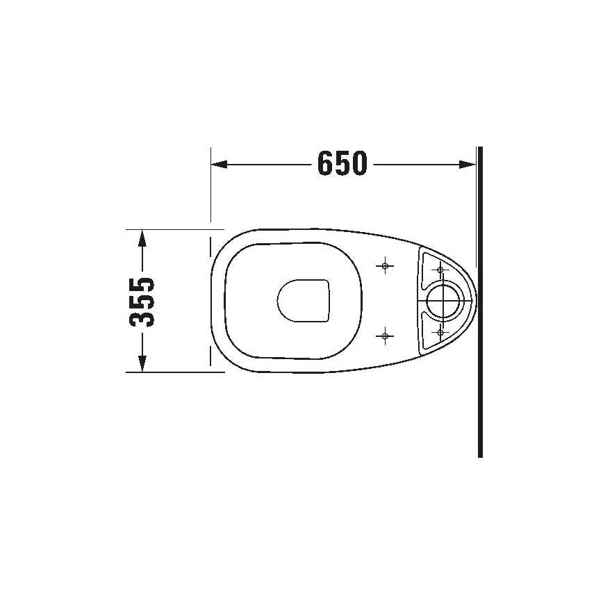 Duravit 21110900002 - Inodoro combinado D-CODE, cerámica / blanco brillante