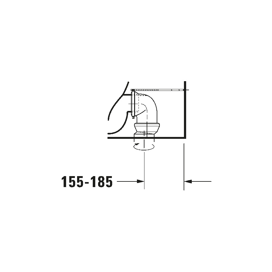 Duravit 21180900002 - WC combinado D-CODE cerámica/blanco brillante