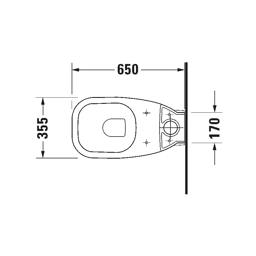 Duravit 21180900002 - WC combinado D-CODE cerámica/blanco brillante
