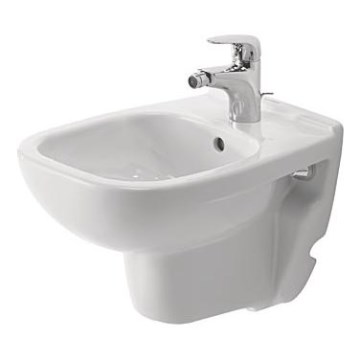 Duravit 22371500002 - Bidé suspendido D-CODE cerámica/blanco brillante