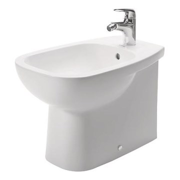 Duravit 22411000002 - Bidé de pie D-CODE 35,5x52,5 cm cerámica/blanco brillante