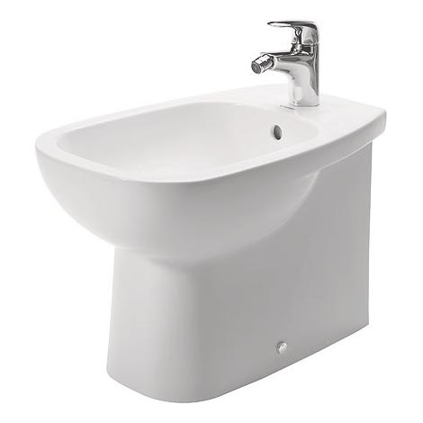 Duravit 22411000002 - Bidé de pie D-CODE 35,5x52,5 cm cerámica/blanco brillante