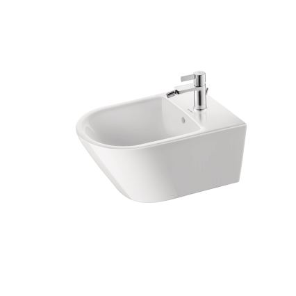 Duravit 2294150000 - Bidé suspendido D-NEO de cerámica / blanco brillante