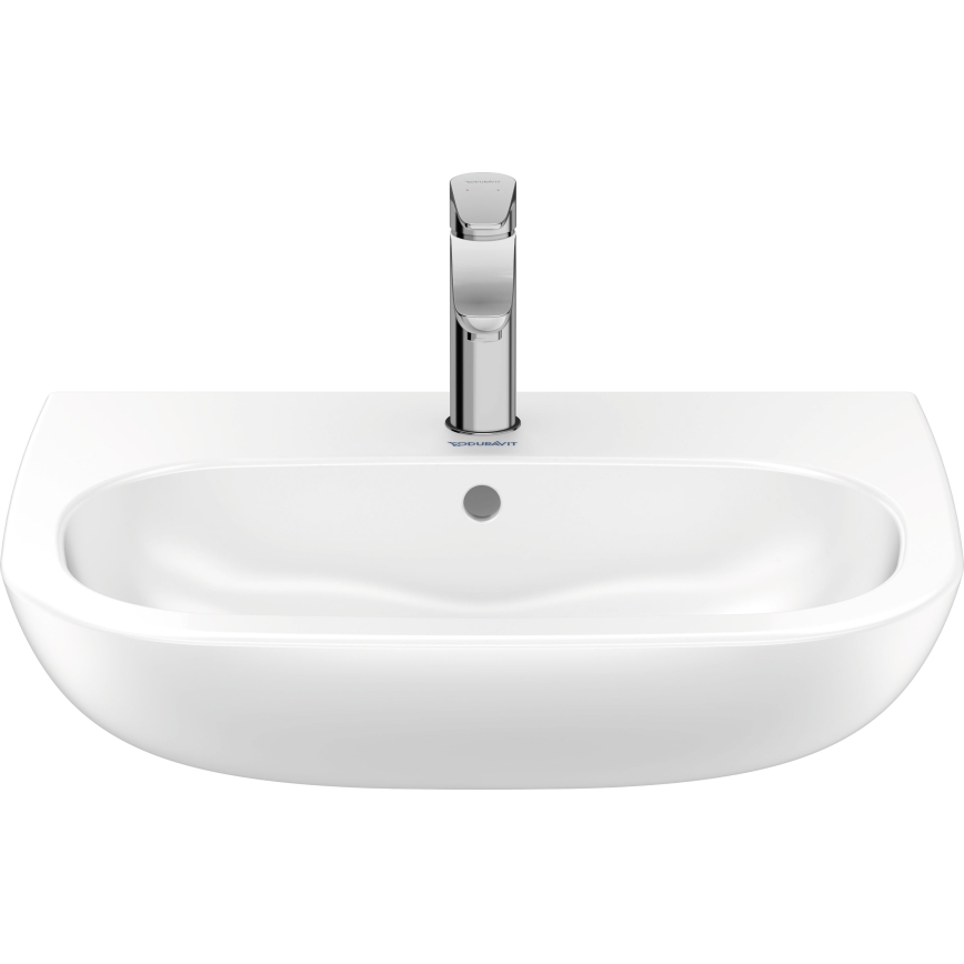 Duravit 23106000002 - Lavabo suspendido D-CODE 60x46 cm cerámica/blanco brillante
