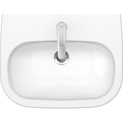 Duravit 23106000002 - Lavabo suspendido D-CODE 60x46 cm cerámica/blanco brillante