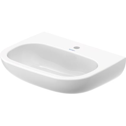 Duravit 23116000002 - Lavabo suspendido D-CODE 60x46 cm cerámica/blanco brillante