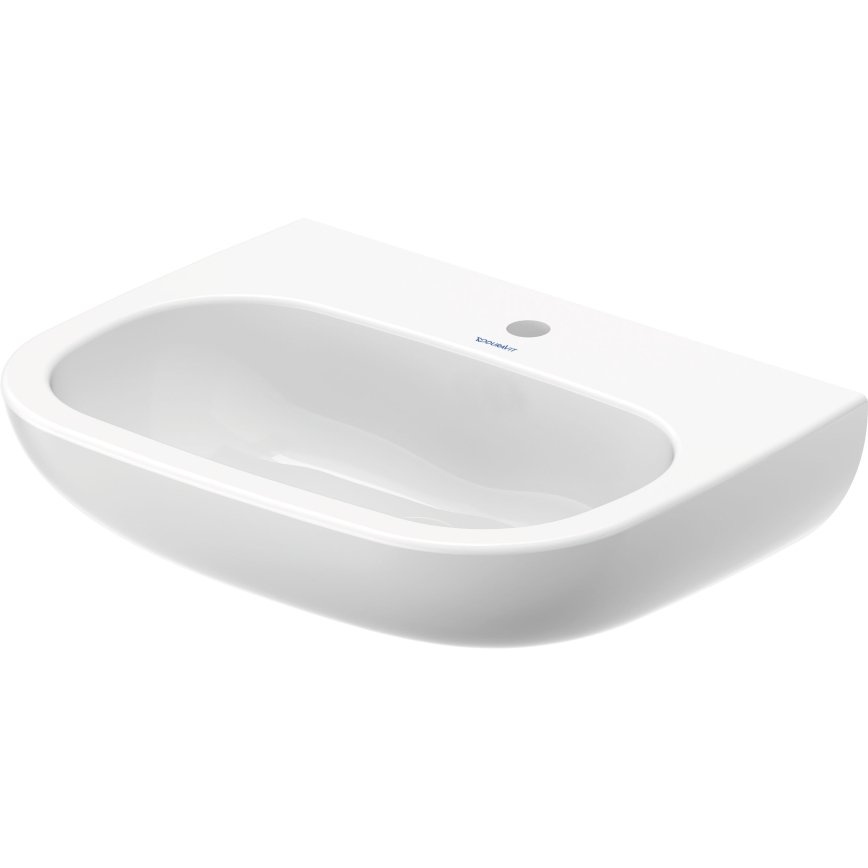 Duravit 23116000002 - Lavabo suspendido D-CODE 60x46 cm cerámica/blanco brillante