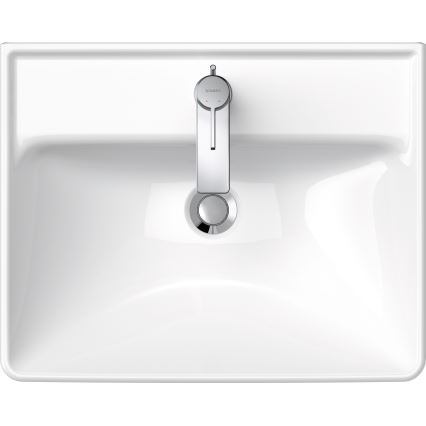 Duravit 2366550000 - Lavabo suspendido D-NEO 55x44 cm cerámica/blanco brillante