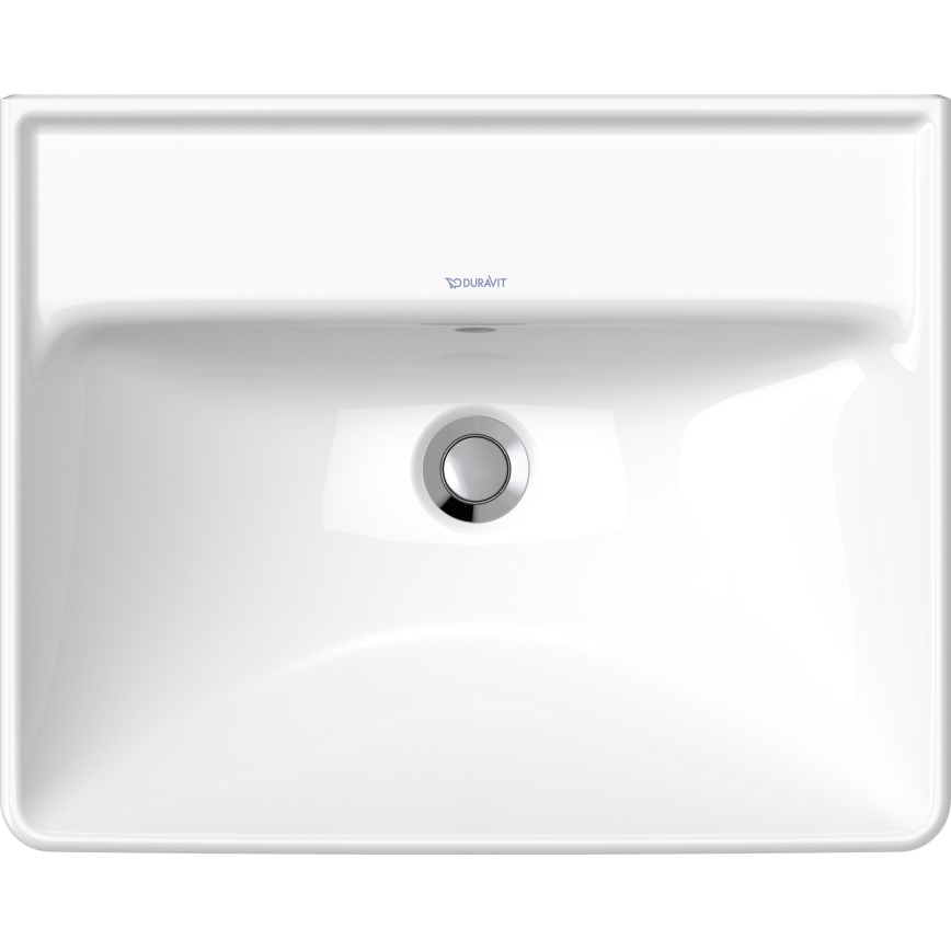 Duravit 2366550060 - Lavabo suspendido D-NEO 55x44 cm cerámica / blanco brillante