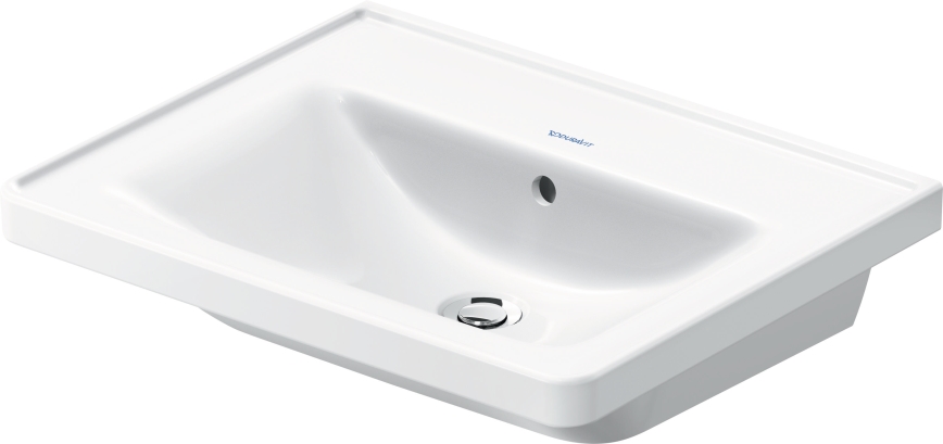 Duravit 2367600060 - Lavabo suspendido D-NEO 60x48 cm cerámica/blanco brillante