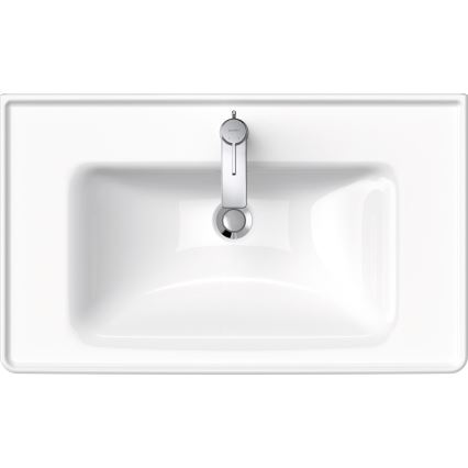Duravit 2367800000 - Lavabo suspendido D-NEO 80x48 cm cerámica/blanco brillante
