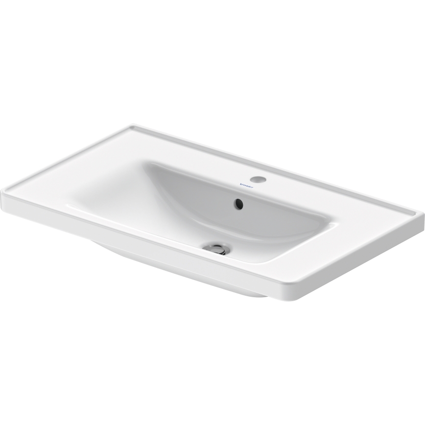 Duravit 2367800000 - Lavabo suspendido D-NEO 80x48 cm cerámica/blanco brillante