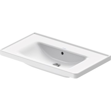 Duravit 2367800060 - Lavabo mural D-NEO 80x48 cm cerámica/blanco brillante