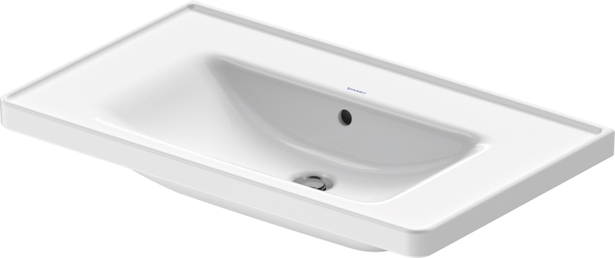 Duravit 2367800060 - Lavabo mural D-NEO 80x48 cm cerámica/blanco brillante