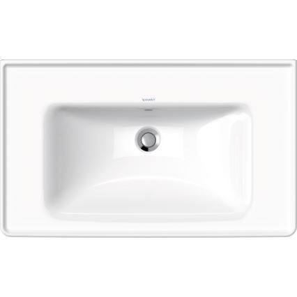 Duravit 2367800060 - Lavabo mural D-NEO 80x48 cm cerámica/blanco brillante