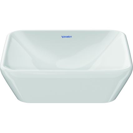 Duravit 2397400070 - Lavabo de encimera D-NEO 40x40 cm cerámica/blanco brillante